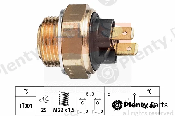 MDR EPS-1850002 — Temperature Switch, radiator fan