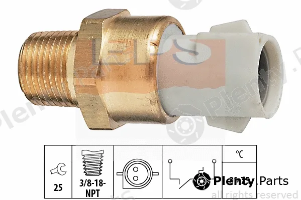 MDR EPS-1850052 — Temperature Switch, radiator fan