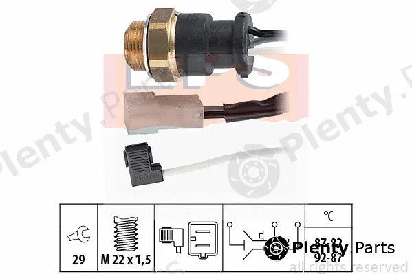 MDR EPS-1850602 — Temperature Switch, radiator fan