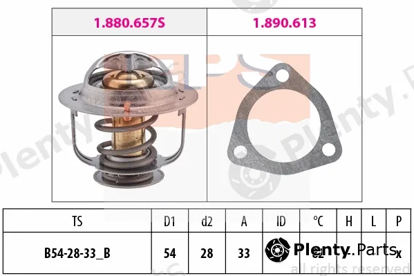 MDR EPS-1880637 — Thermostat, coolant