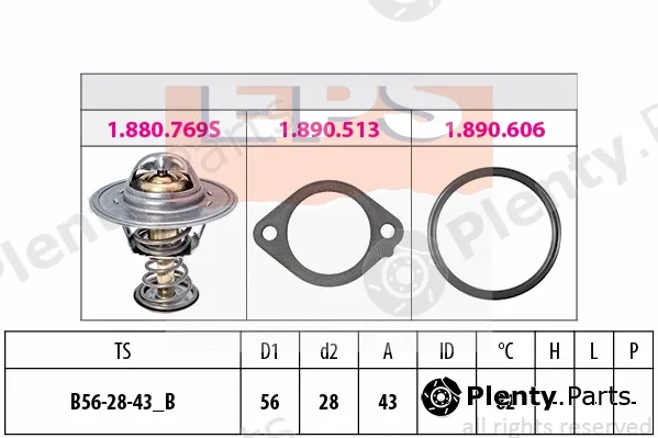 MDR EPS-1880769 — Thermostat, coolant