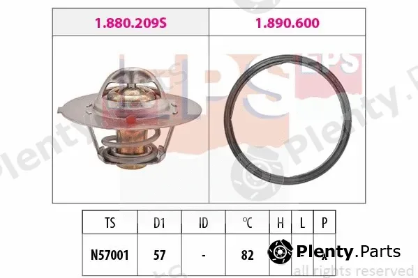 MDR EPS-1879938 — Thermostat, coolant