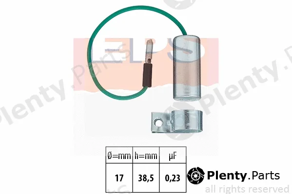 MDR EPS-1115034 — Capacitor, ignition system