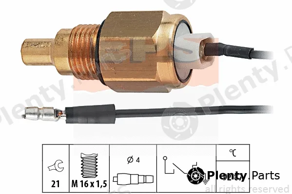 MDR EPS-1850039 — Temperature Switch, radiator fan