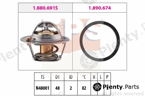 MDR EPS-1879999 — Thermostat, coolant