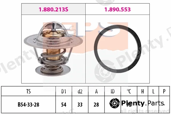 MDR EPS-1880213 — Thermostat, coolant