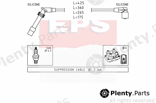 MDR EPS-1501531 — Ignition Cable Kit