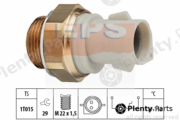 MDR EPS-1850166 — Temperature Switch, radiator fan