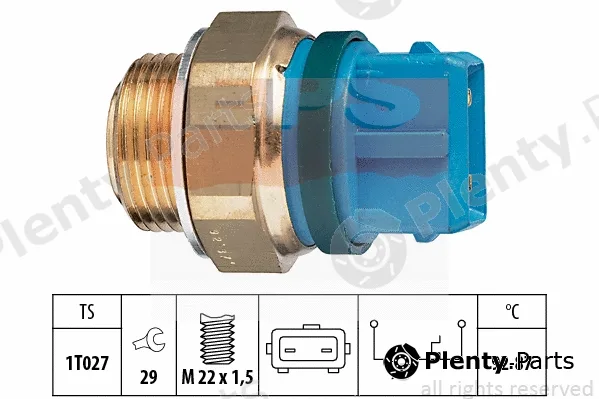MDR EPS-1850201 — Temperature Switch, radiator fan