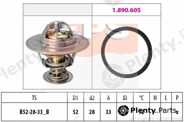 MDR EPS-1880928 — Thermostat, coolant