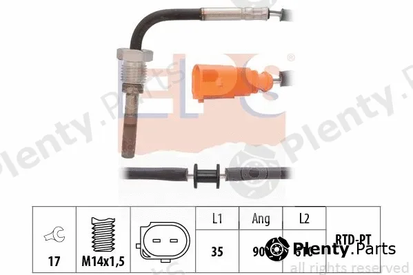 MDR EPS-1220019 — Sensor, exhaust gas temperature
