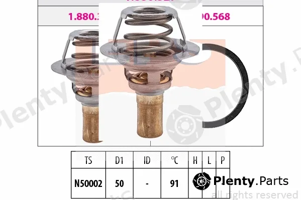 MDR EPS-1880327S — Thermostat, coolant