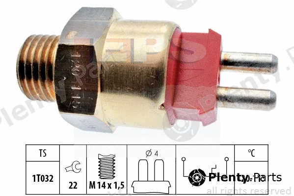 MDR EPS-1850231 — Temperature Switch, radiator fan