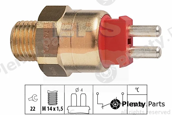 MDR EPS-1850286 — Temperature Switch, radiator fan
