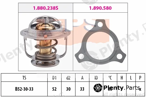 MDR EPS-1880238 — Thermostat, coolant