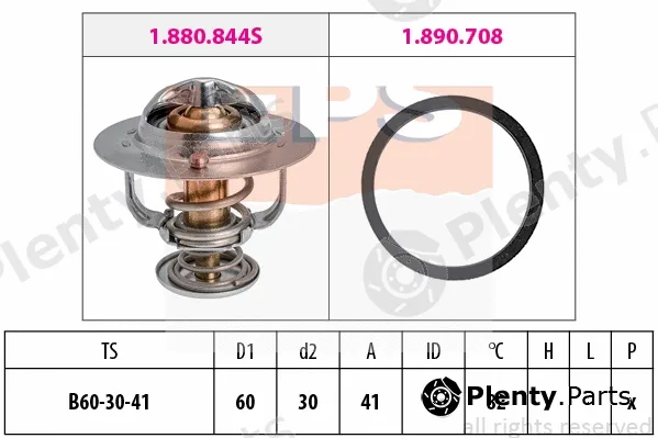 MDR EPS-1880844 — Thermostat, coolant