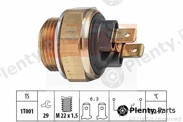 MDR EPS-1850013 — Temperature Switch, radiator fan