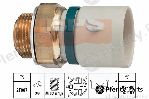 MDR EPS-1850673 — Temperature Switch, radiator fan