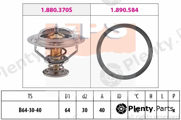 MDR EPS-1880370 — Thermostat, coolant