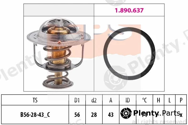 MDR EPS-1880650 — Thermostat, coolant
