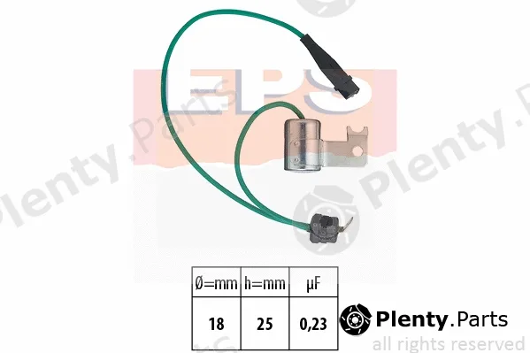 MDR EPS-1106212 — Capacitor, ignition system