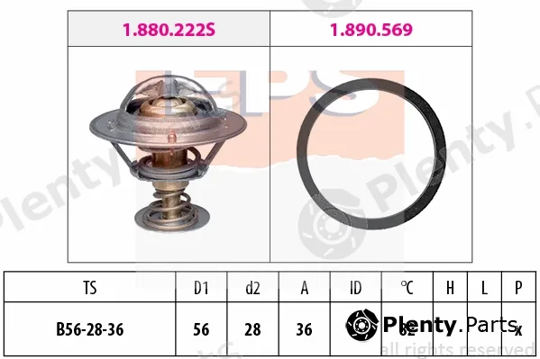 MDR EPS-1880222 — Thermostat, coolant