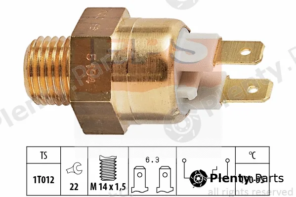 MDR EPS-1850104 — Temperature Switch, radiator fan