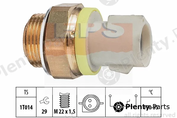 MDR EPS-1850280 — Temperature Switch, radiator fan