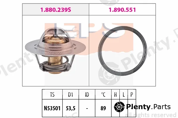MDR EPS-1880239 — Thermostat, coolant