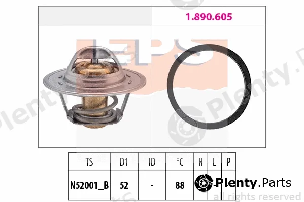 MDR EPS-1880312 — Thermostat, coolant