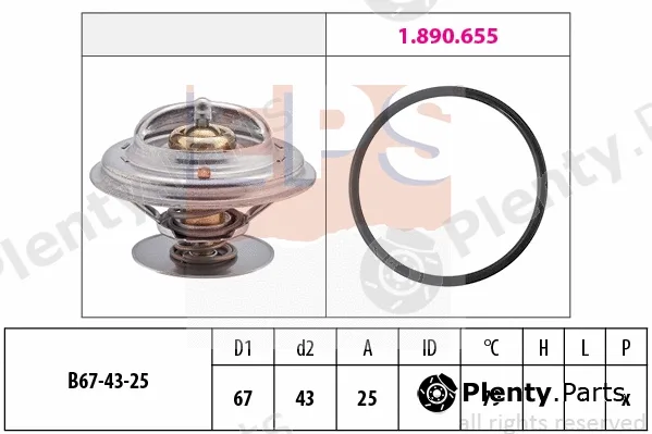 MDR EPS-1880983 — Thermostat, coolant