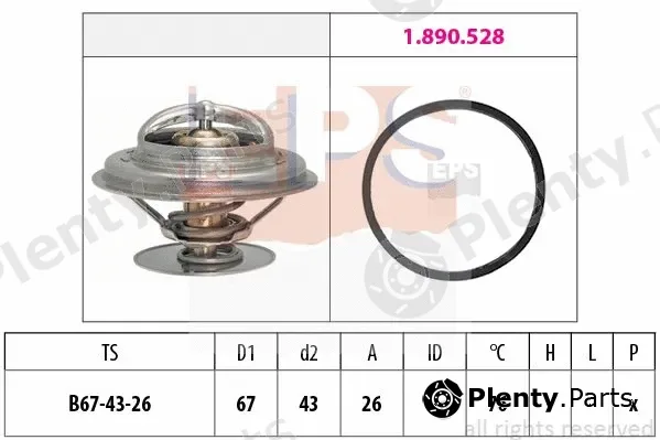 MDR EPS-1879996 — Thermostat, coolant