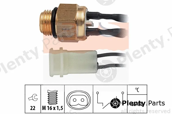 MDR EPS-1850217 — Temperature Switch, radiator fan