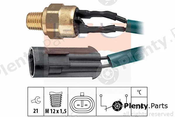 MDR EPS-1840089 — Temperature Switch, coolant warning lamp