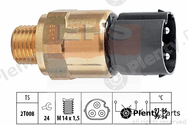 MDR EPS-1850617 — Temperature Switch, radiator fan