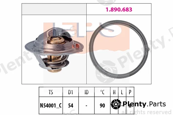 MDR EPS-1880802 — Thermostat, coolant