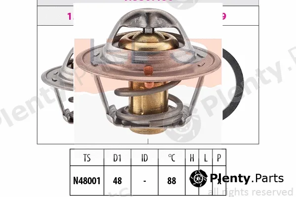 MDR EPS-1880480S — Thermostat, coolant