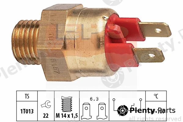 MDR EPS-1850157 — Temperature Switch, radiator fan
