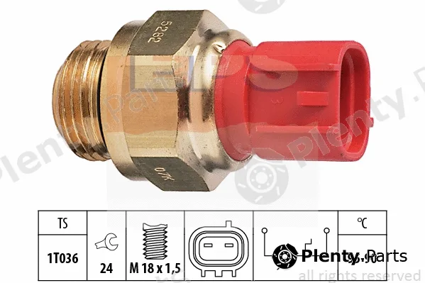 MDR EPS-1850282 — Temperature Switch, radiator fan