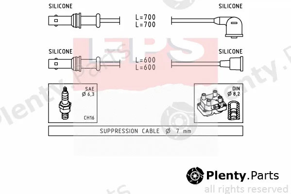 MDR EPS-1501835 — Ignition Cable Kit