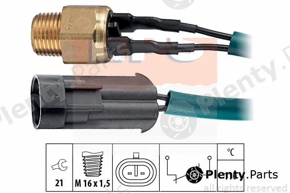 MDR EPS-1840055 — Temperature Switch, coolant warning lamp