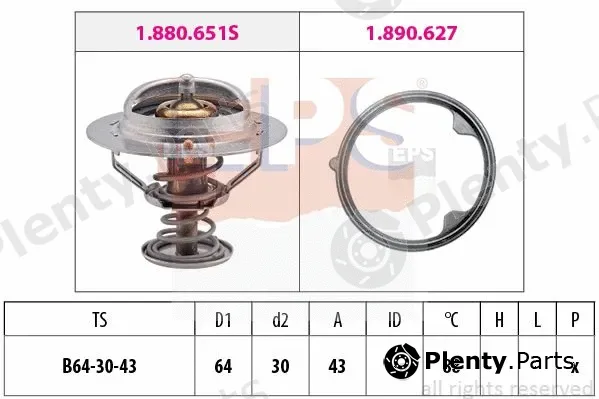 MDR EPS-1879979 — Thermostat, coolant