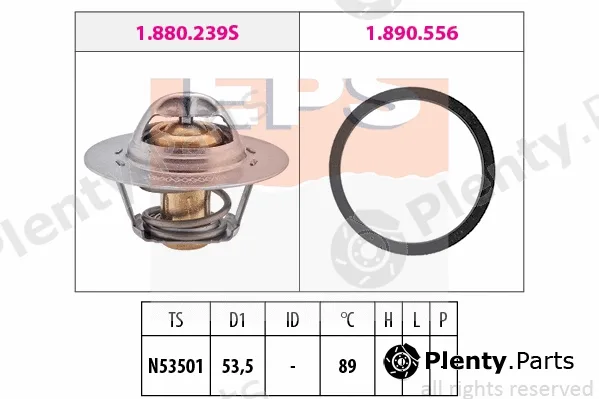 MDR EPS-1880297 — Thermostat, coolant