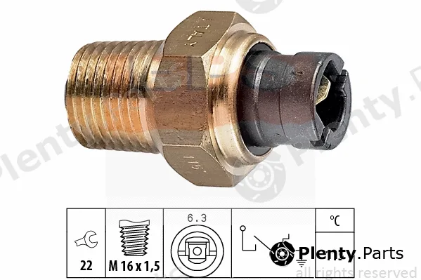 MDR EPS-1840000 — Temperature Switch, coolant warning lamp