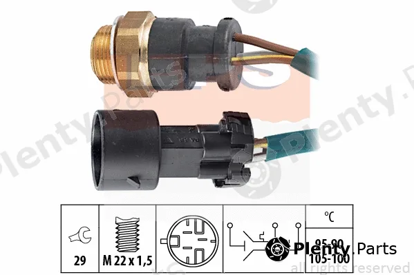 MDR EPS-1850644 — Temperature Switch, radiator fan