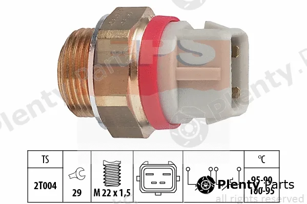 MDR EPS-1850682 — Temperature Switch, radiator fan