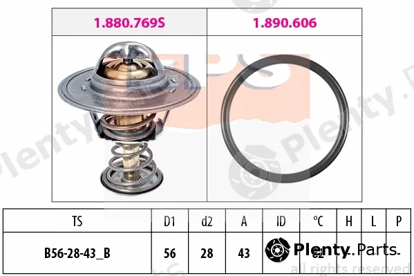 MDR EPS-1880413 — Thermostat, coolant