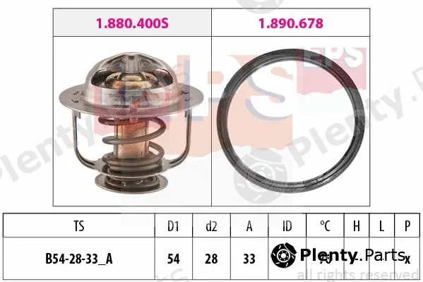 MDR EPS-1879934 — Thermostat, coolant