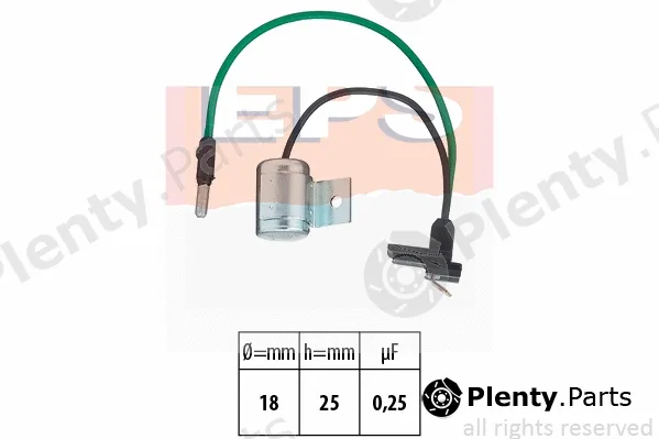 MDR EPS-1130127 — Capacitor, ignition system