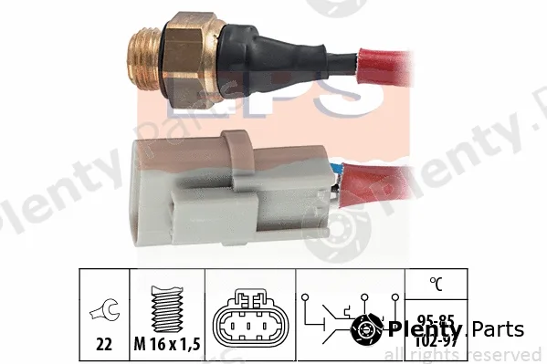 MDR EPS-1850665 — Temperature Switch, radiator fan